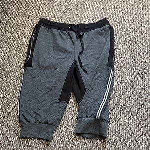 Men's Gray Jogger Shorts